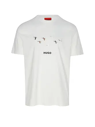 HUGO | T-Shirt DUGOLINI | creme